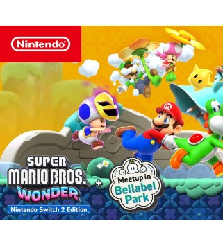 Super Mario Bros. Wonder + Meetup in Bellabel Park SWITCH 2 Nintendo eShop Key EUROPE
